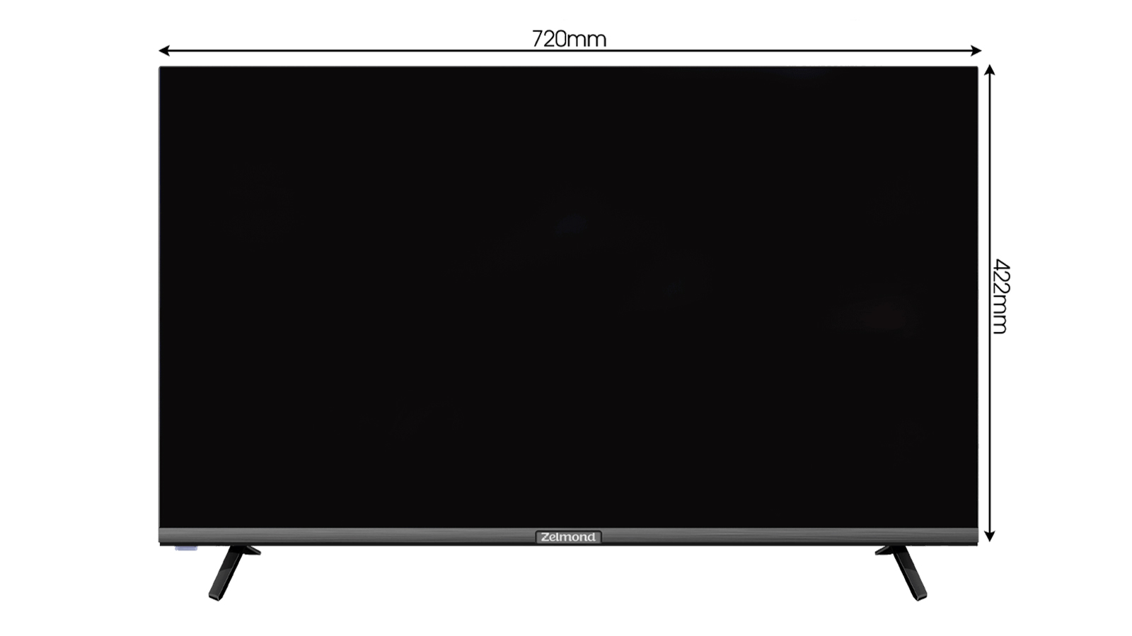 تلویزیون ال ای دی زلموند مدل 32BF442 سایز 32 اینچ